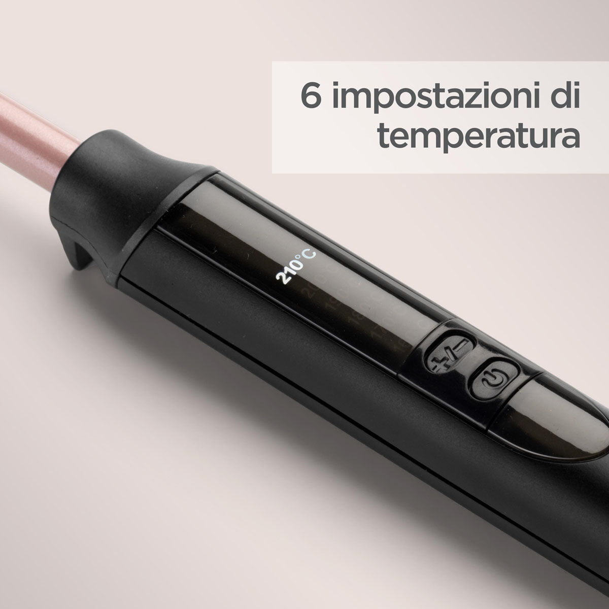 6 impostazioni di temperatura